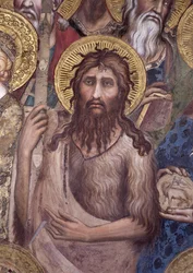 Maesta: St. Johannes der Täufer (Detail)